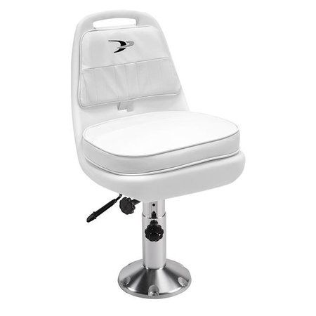WISE Wise 8WD013-3-710 Pilot Chair with Cushions - No.399-1 MP; Wise White 8WD013-3-710